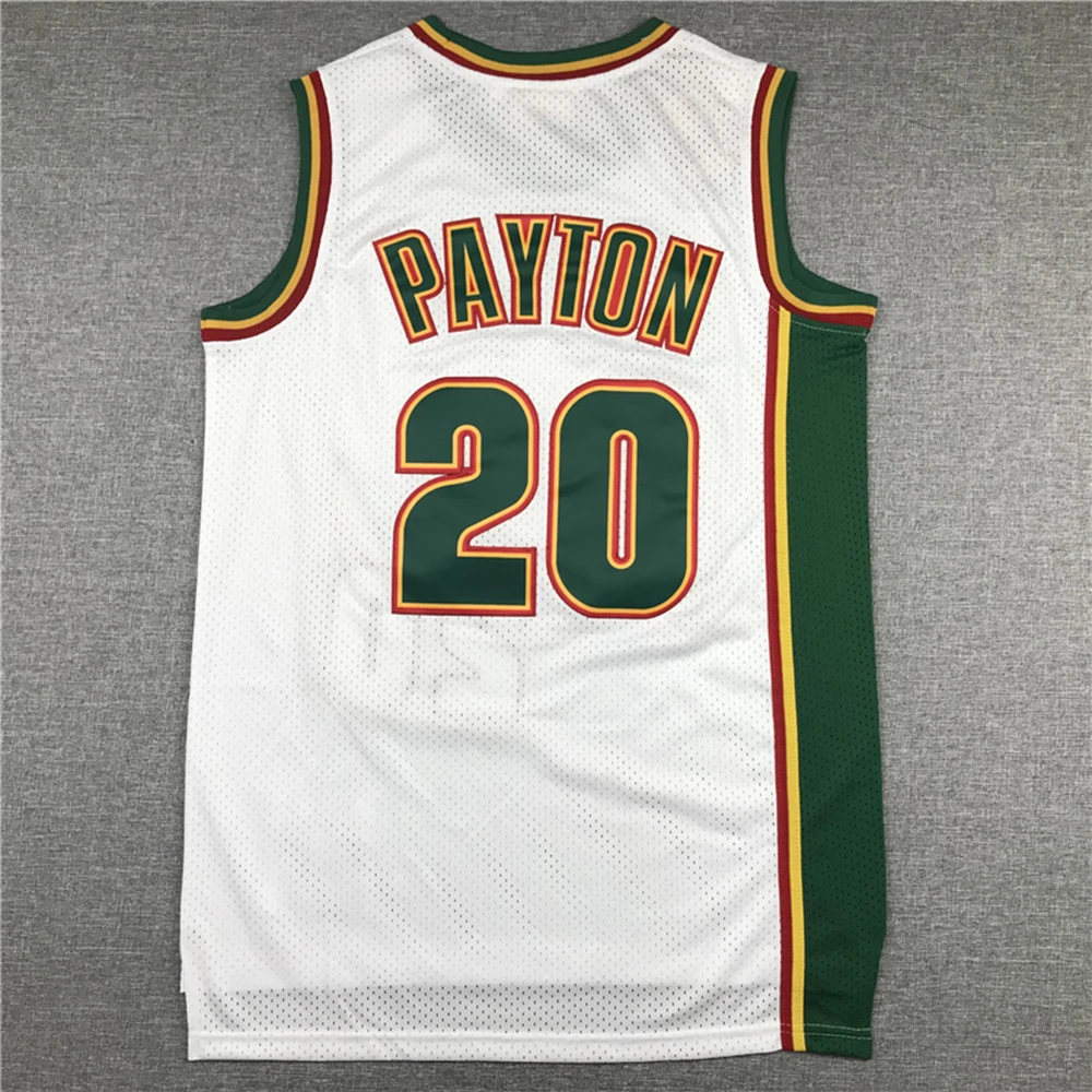 

2023 New Mens American Basketball Jerseys Clothes European Size #20 Gary Payton T Shirts Cotton Four Seasons Sweatshirt shorts