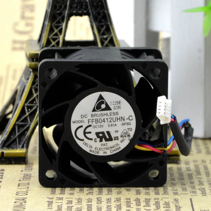 FFB0412UHN-C Fan 4028 12V 0.81a FFB0412UHN C Pwm интеллектуальное управление скоростью