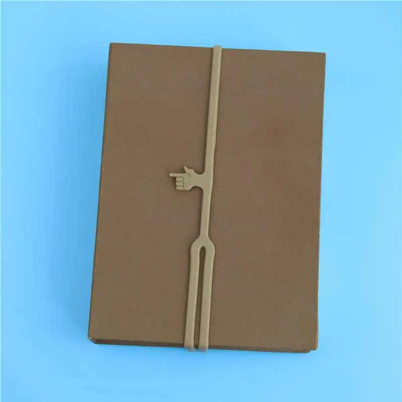 Лидер продаж, новая милая силиконовая Закладка-закладка для пальцев, забавный подарок для офиса, Прямая поставка