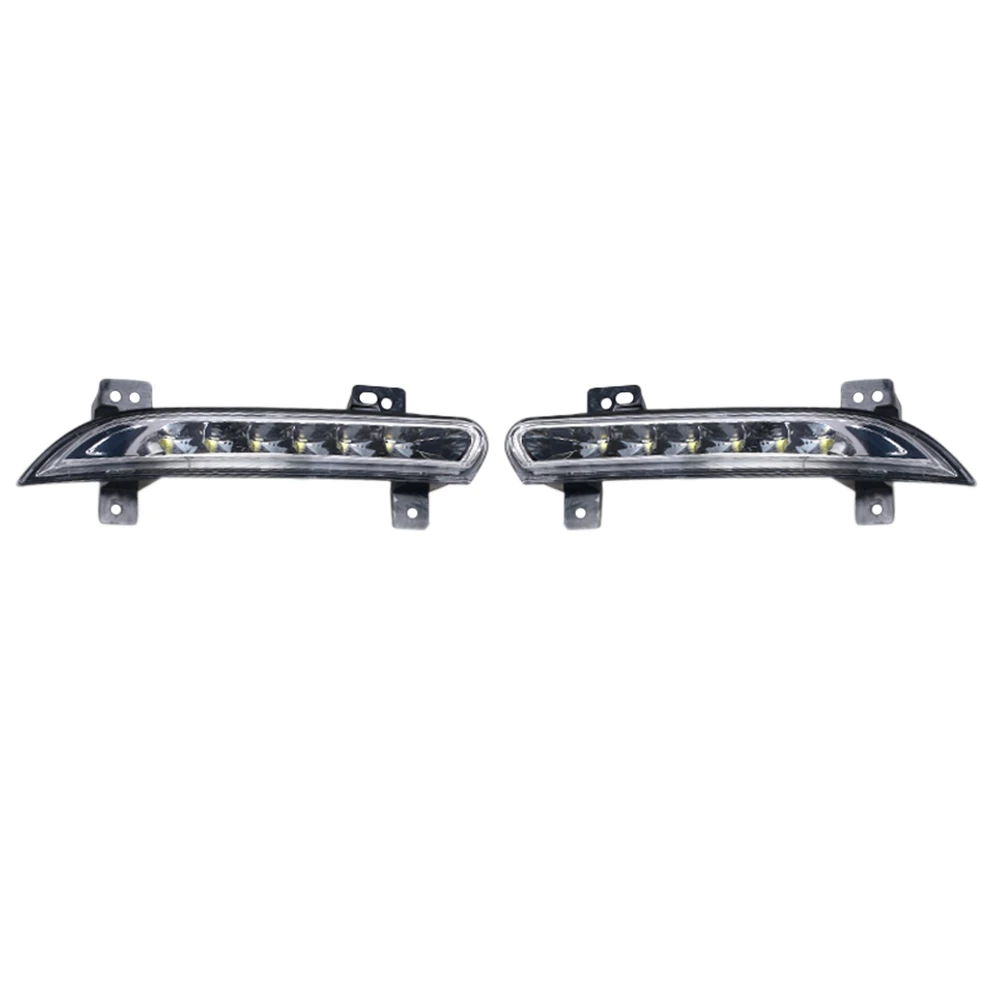 

1Pair Car LED DRL Fog Light for Fluence 2014+ Driving Lamp Daytime Running Light Bumper Lamp