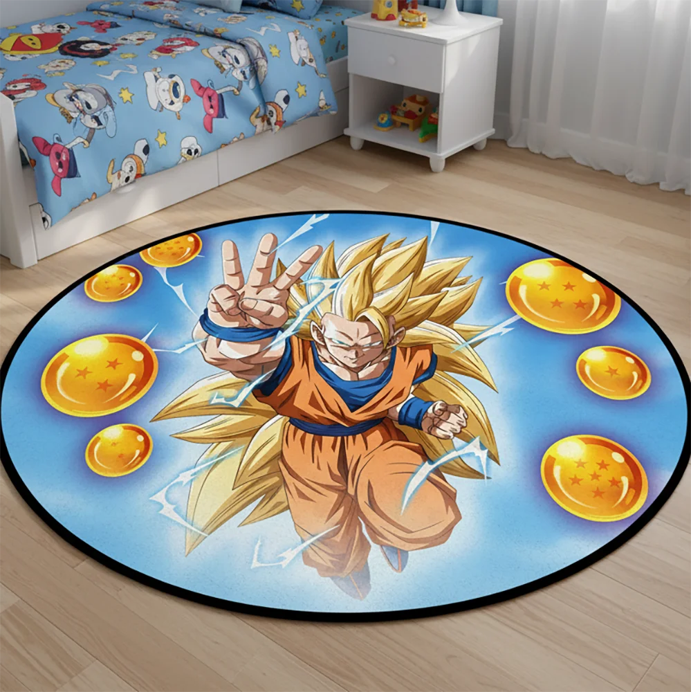 Фото Зона ковриков аниме Dragon Ball Super Buu Goku супер крутой ковер на заказ ковер ручной работы с принтом для декора комнаты №3
