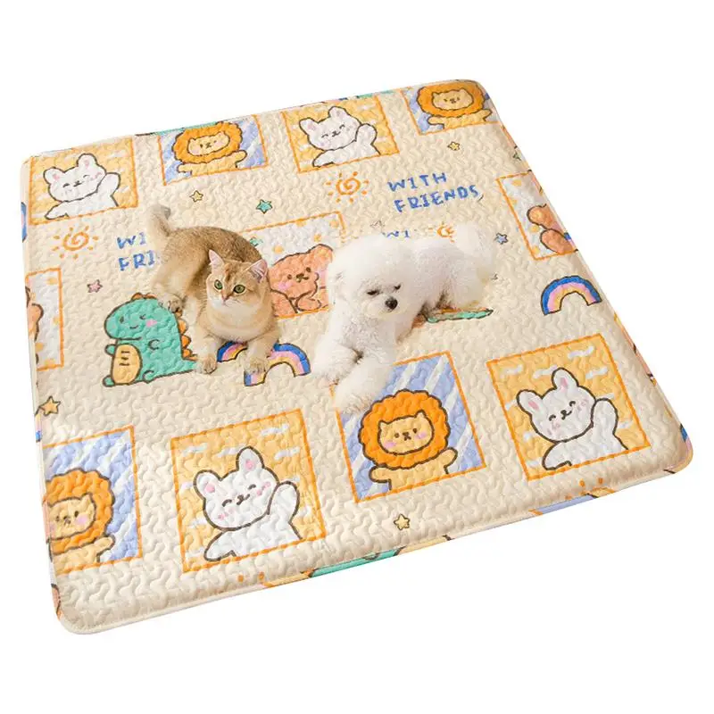 

Dog Crate Mat Portable Dog Bed Training Pads EPE Filling Anti-slip Particles Excellent Soaking Ability Good Antimoisture Effect