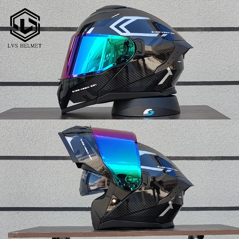 Фото Модульный откидной мотоциклетный шлем kask на все лицо kask №1