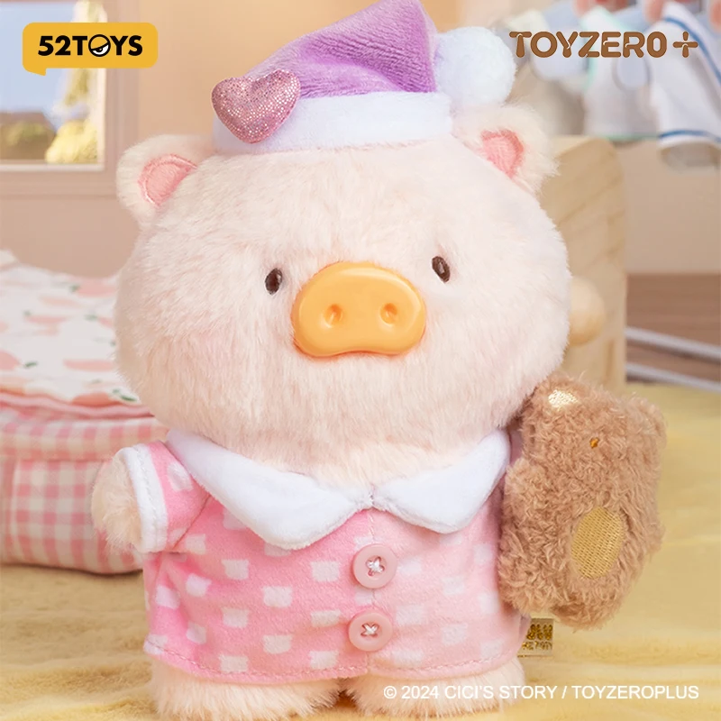 Фото 52TOYS Lulu The Piggy OOTD Series, милый товар в стиле аниме, идеальное украшение, высота: около 17 см/6,7 дюйма №5