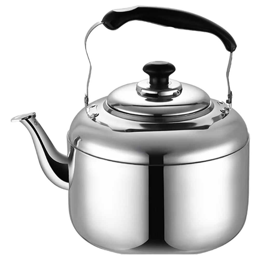 

Stainless Steel Whistling Tea Kettle Household Water Kettle with Handle