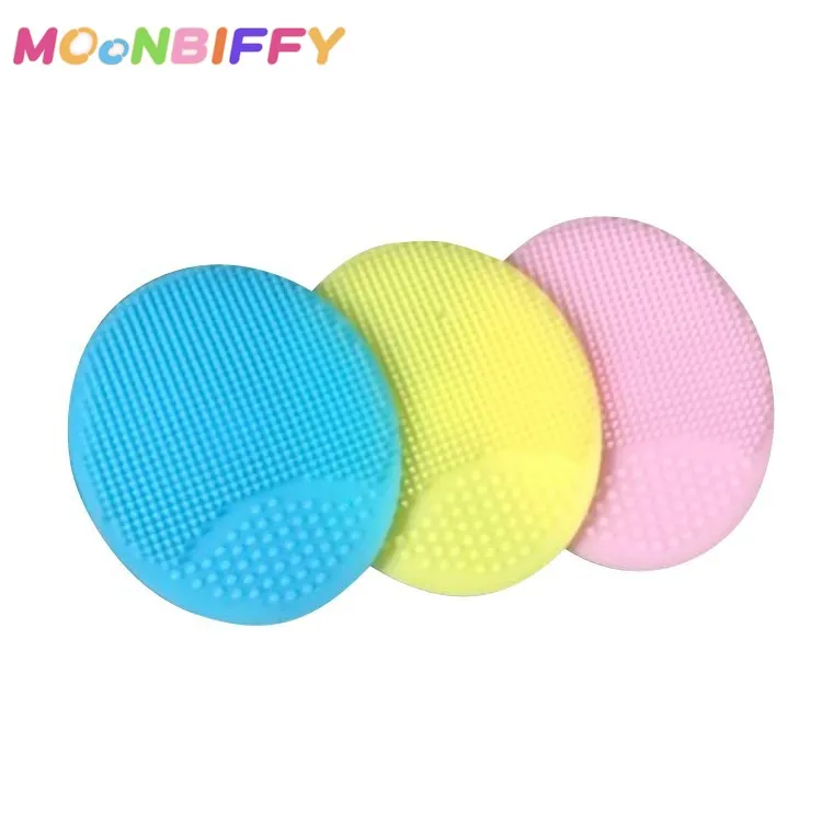 

Baby Silicone Bath Brush Cradle Cap Scrubbers Exfoliating and Massaging Brush Scalp Care Scrubber for Hair Care And Body Care