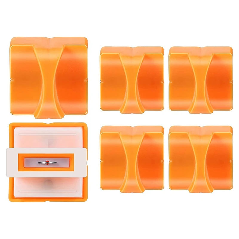 

6 Pcs Paper Trimmer Replacement Blades Paper Cutter Blades Craft Paper Cutting Replacement Blades For A4 Paper Cutter
