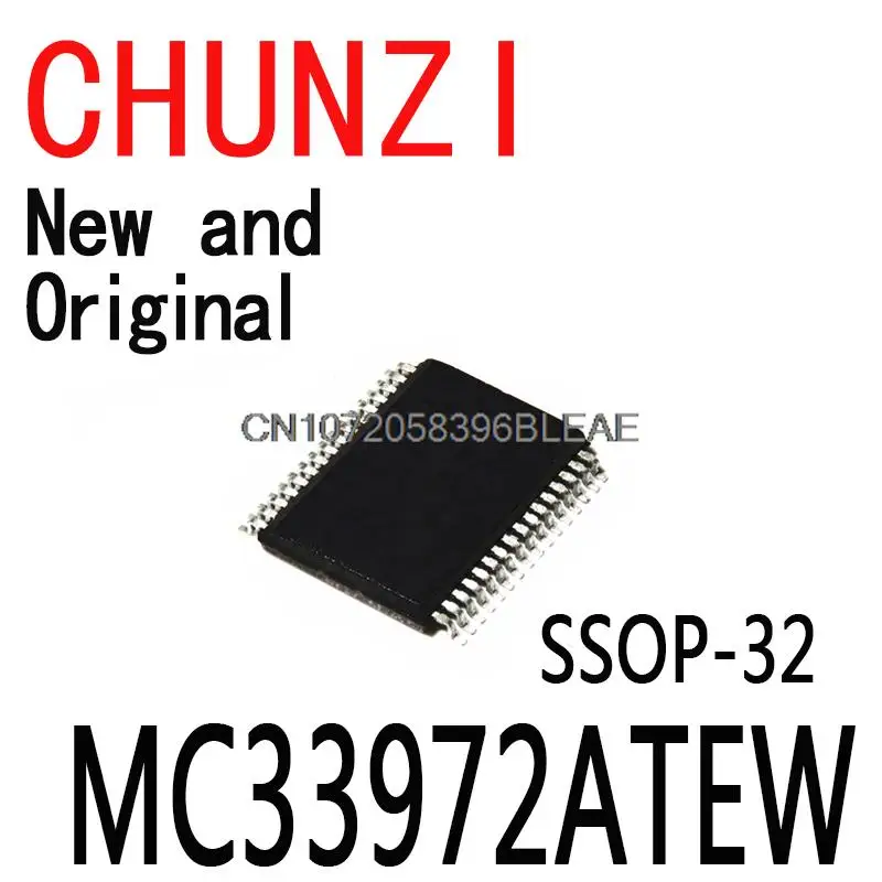 5 шт., новые и оригинальные микросхемы MCZ33972AEW MCZ33972EW MCZ33972