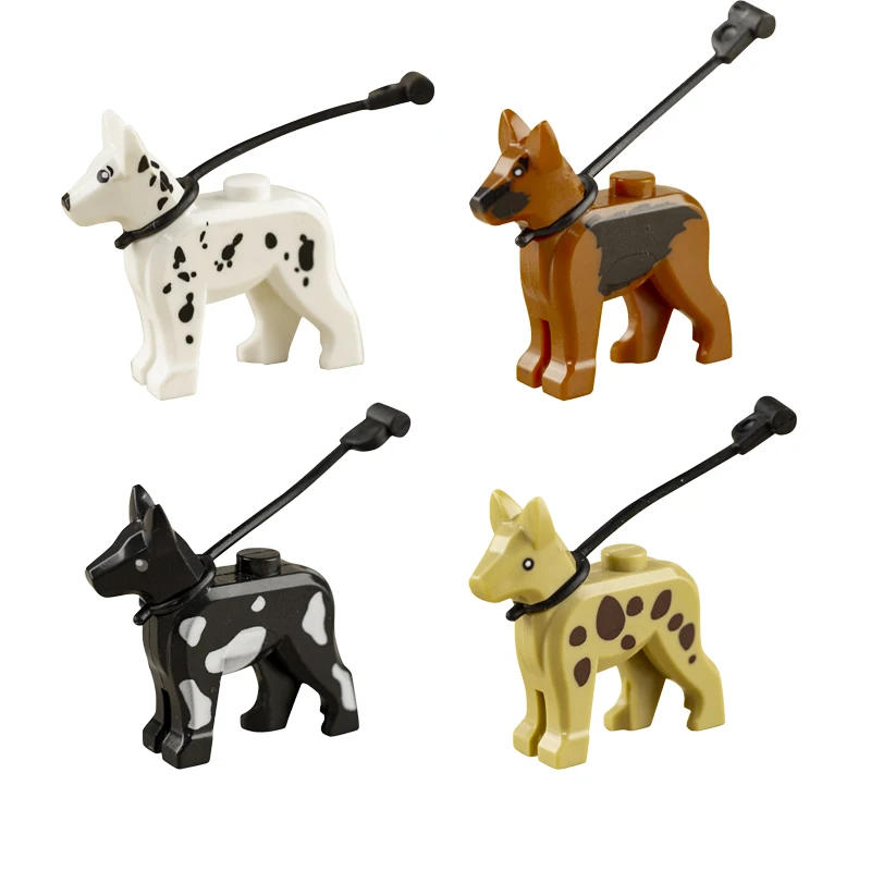 Конструктор Военный MOC WW2 советское оружие армии пушка солдат фигурки животных