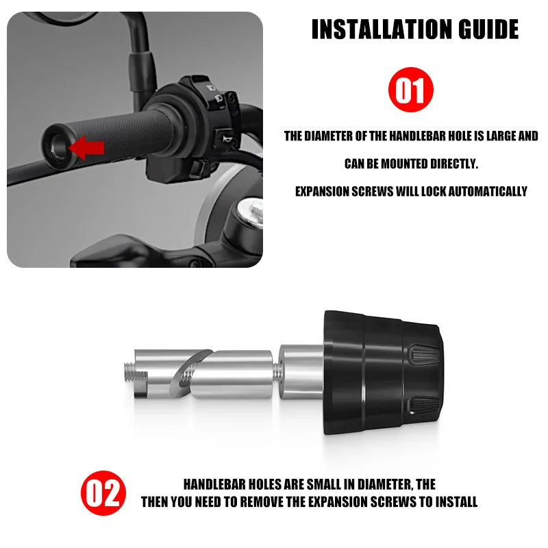 Для VFR750 VFR800 VFR 750 800 Универсальный чехол на руль мотоцикла торцевая крышка