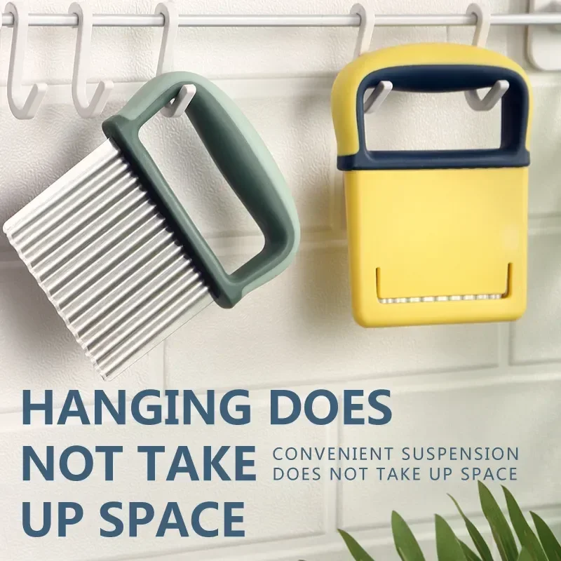 Ручная картофелерезка из нержавеющей стали кухонный инструмент для идеальной