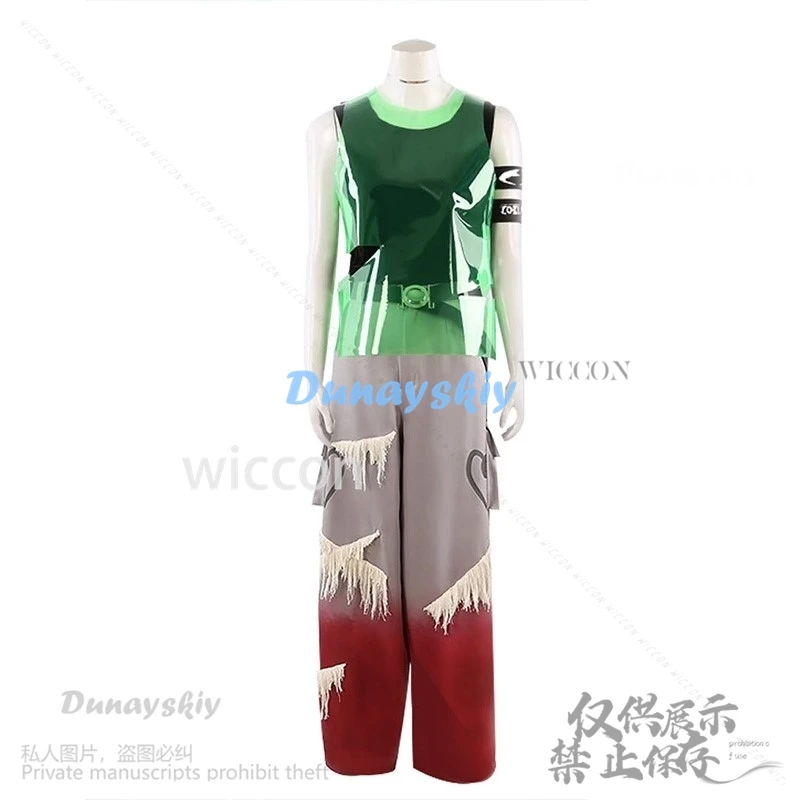 Аниме Alien Stage Косплей Till Костюм Blink Gone Топ Брюки Реквизит Татуировка Колье