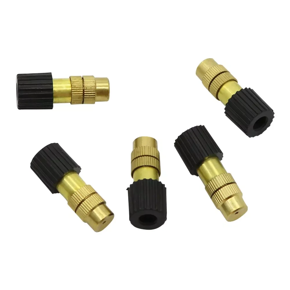 

Латунная распылительная Форсунка для теплицы, садовый ороситель, регулируемая насадка для полива, садовые спринклеры, головки, 200 шт.