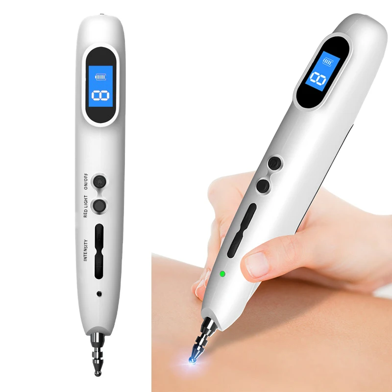 

Leawell Rechargeable Acupuncture Pen Electronic Acupuncture Massage Pen Laser Meridian Energy Therapy Massager Pain Relief Tool