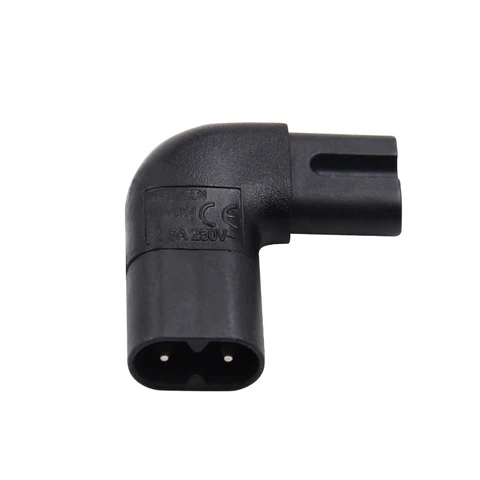 WYMECT Угловой кабель-переходник IEC 320 C7-C8