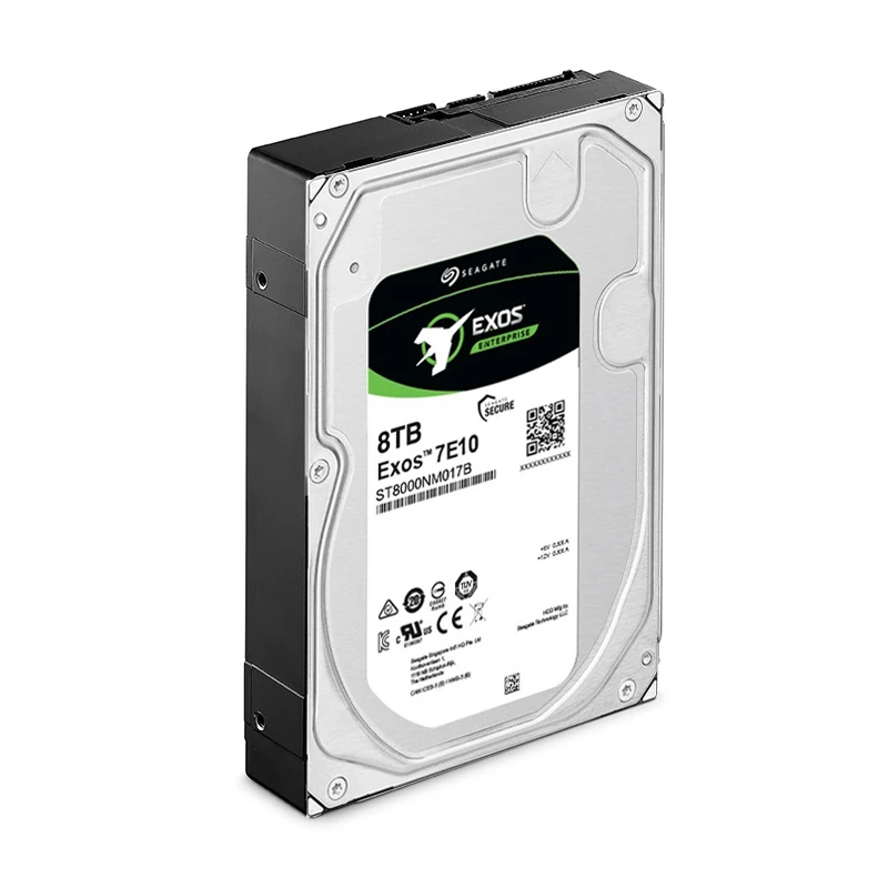 Фото ST8000NM017B Seagate Exos 7E10 8 ТБ 7,2 КБ SATA 6 Гбит/с 256 МБ 8,9 см Интерно жесткий диск №2