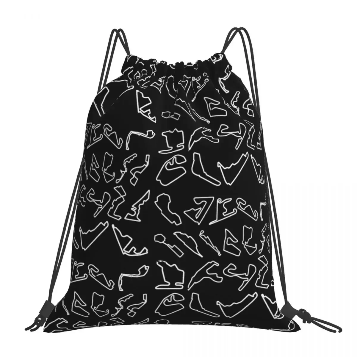 

Formula 12023 Season Circuit Layout Backpacks Multi-function Portable Drawstring Bag Drawstring Bundle Pocket Shoes Bag Book Bag