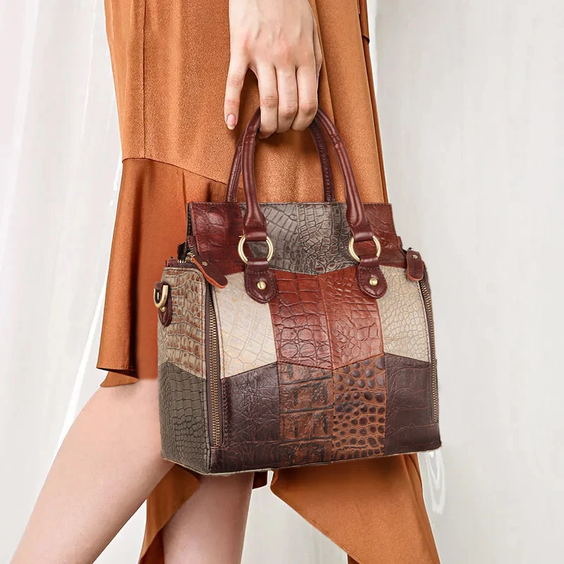 cobbler legend women bag leather handbag design handbag retro cowhide one shoulder messenger top handle bag office ladies free global shipping