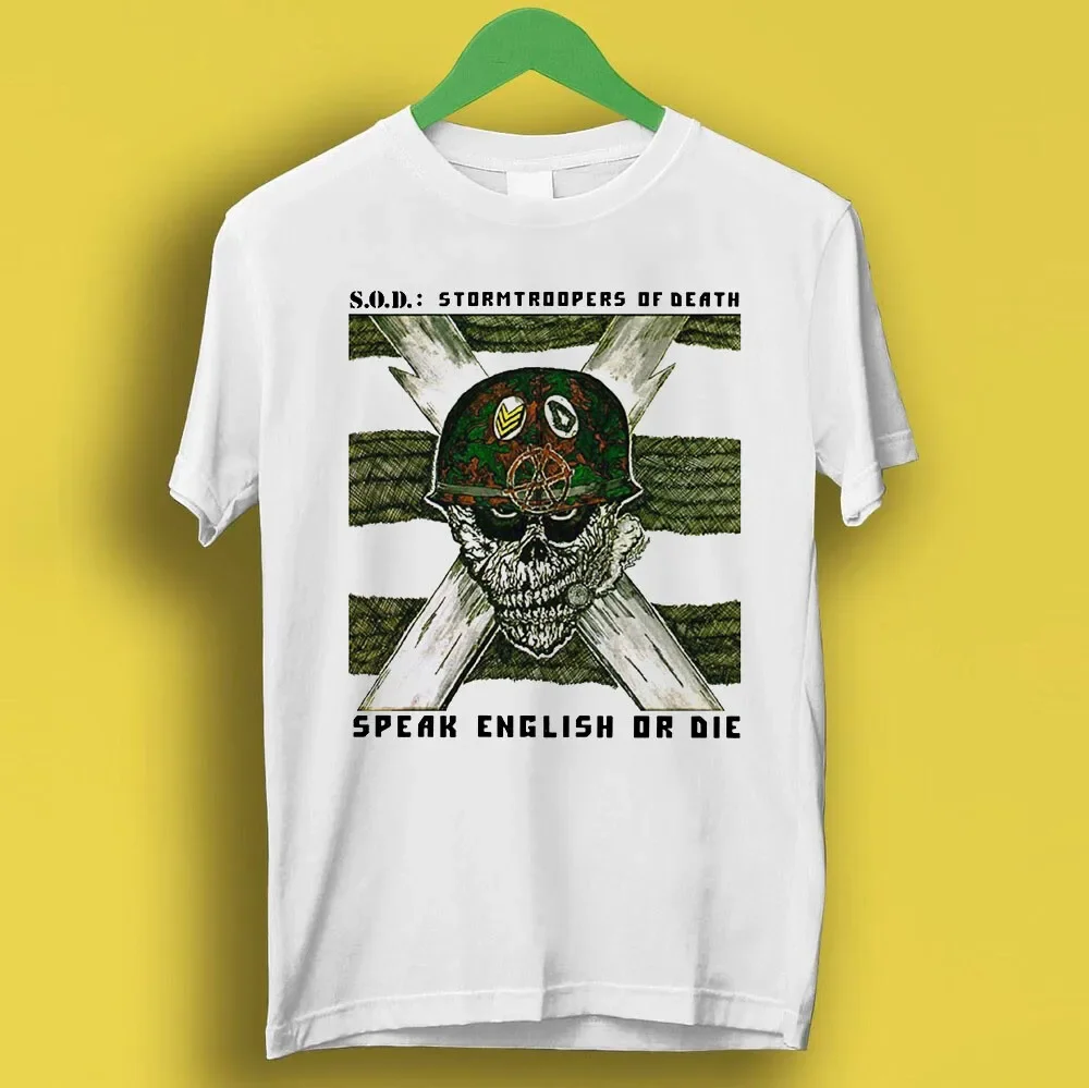 Фото Футболка Stormtroopers Of Death SOD Metal Hardcore Punk Rock Music P248 №1