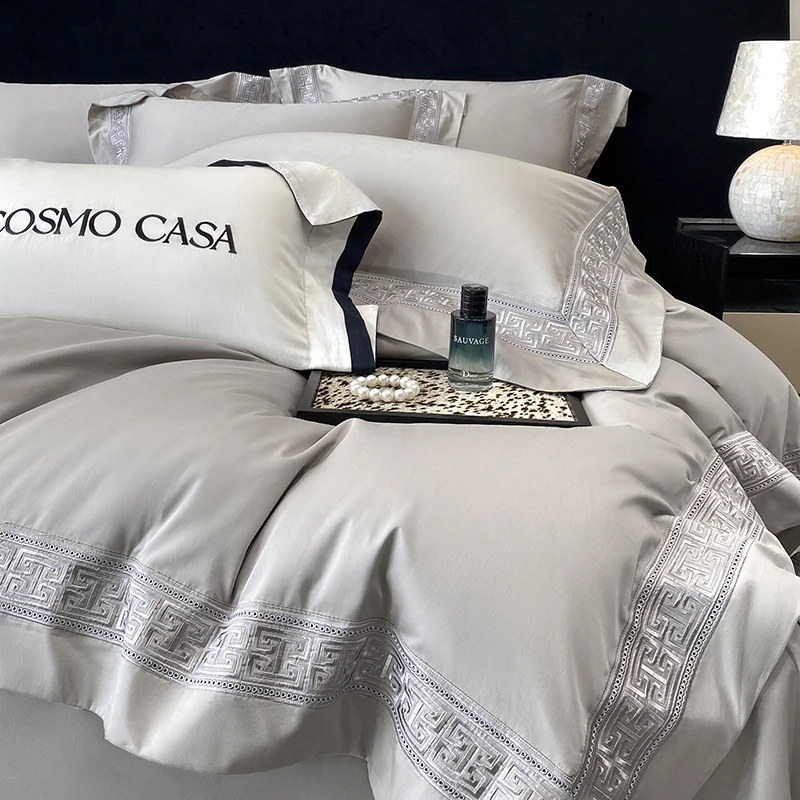 

Комплект постельного белья GRADIENT 100% хлопок белый 4 шт