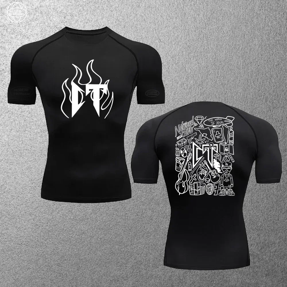 Мужская Быстросохнущая Футболка Для Занятий Спортом На Открытом Воздухе