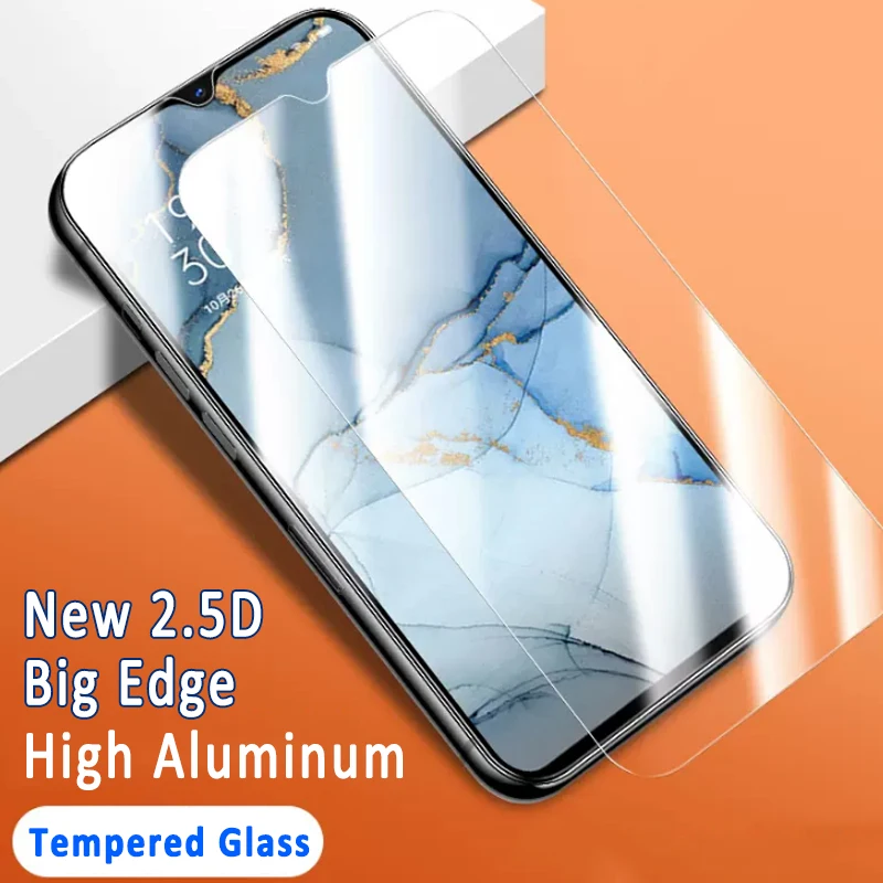 

2.5D Big Edge Screen Protector for Honor X7 X8 X9 X7A X8A X9A Play 6C 40 Plus 5 5T Pro 30 80 X40 GT X30 MAX Tempered Glass Film
