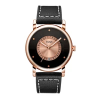 unique watches creative watch for men women couple geek stylish leather wristwatch fashion quartz watch male clock reloj hombre