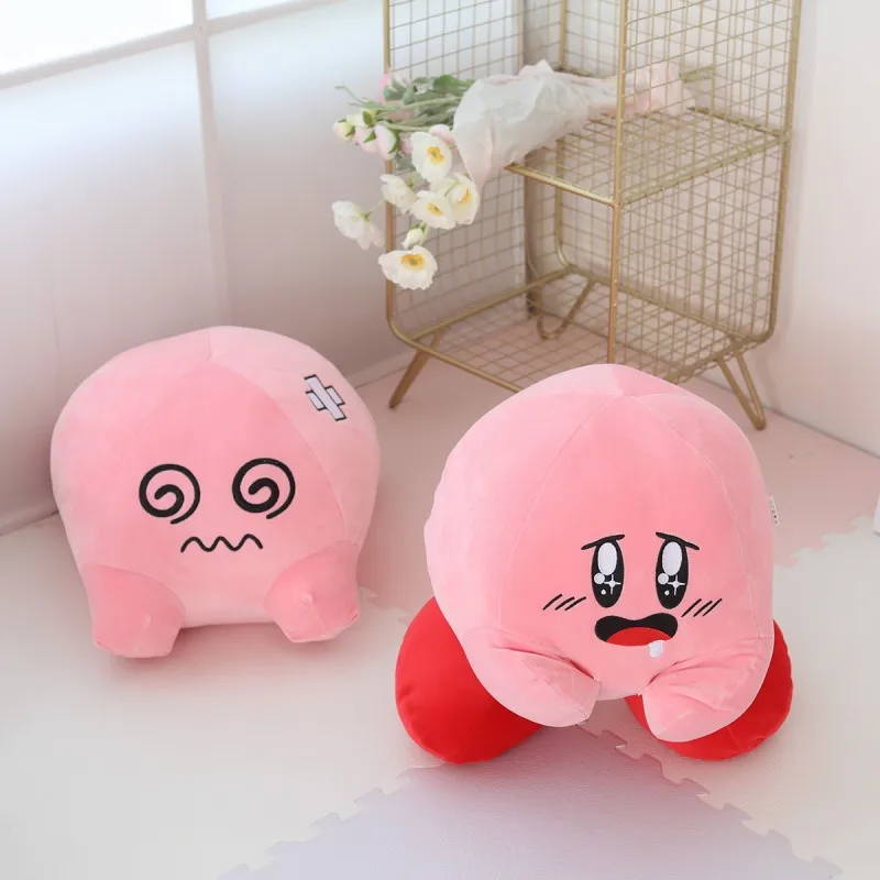 Dizzy Star плюшевый Кирби Декоративная Подушка круглая мягкая плюшевая заполненная