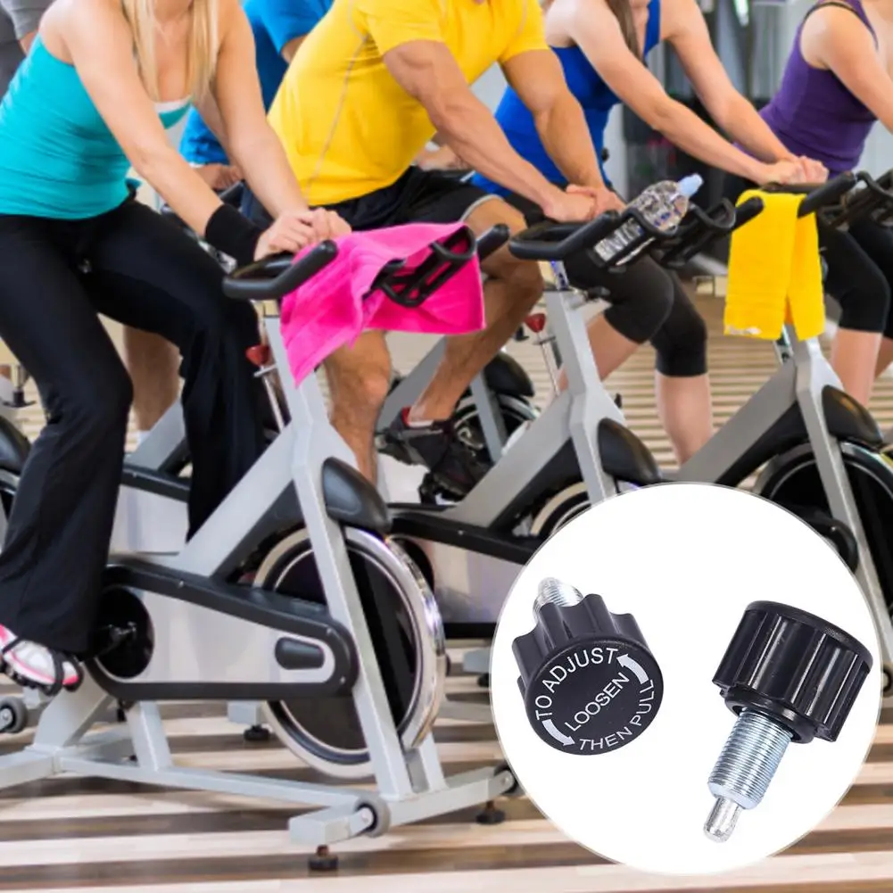 

Useful Wear-resistance Spinning Bike Pull Pin Easy to Use Spinning Bicycle Spring Knob Replacement Screw Replace
