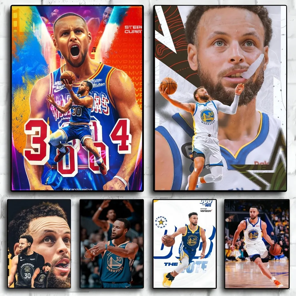 1 шт. плакат Стивена карри самоклеящаяся искусство Настенный декор для кофейни