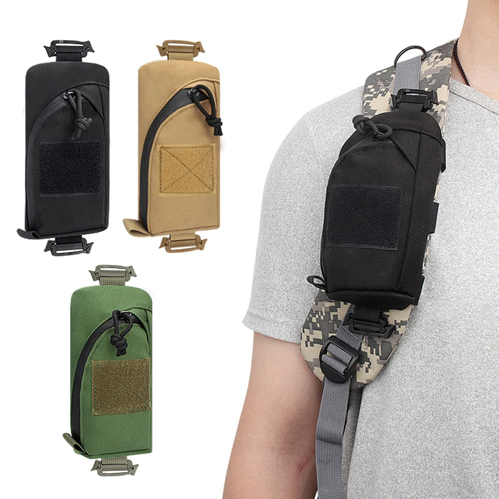 Army Compact Bags 900D Oxford Cloth Backpack Shoulder Strap Pouch Multipurpose Molle System Lightweight for Outdoor Hiking