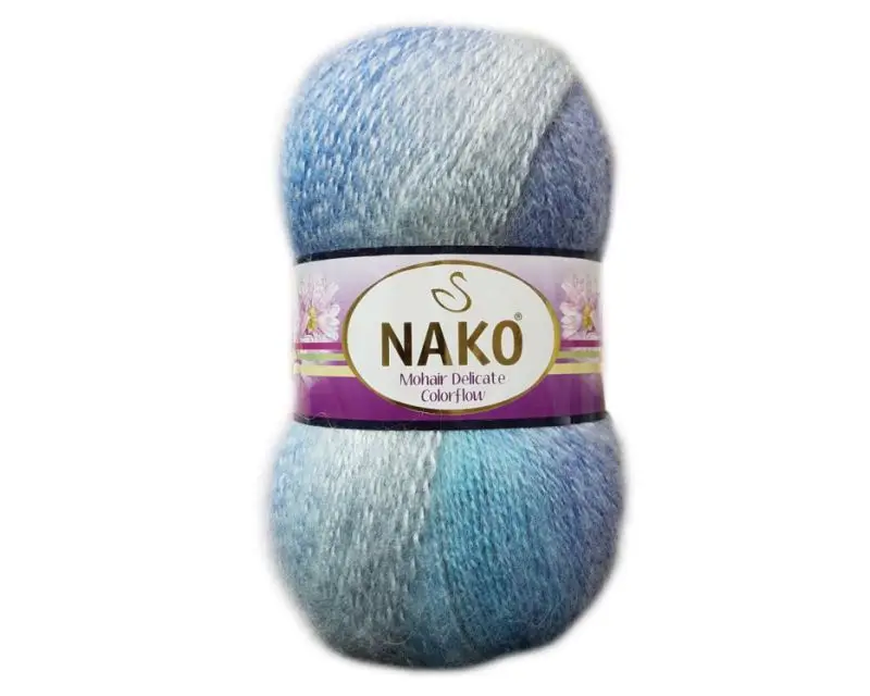 Mohair delicate Colorflow (Нако) 100гр. 400м. 5х100гр.