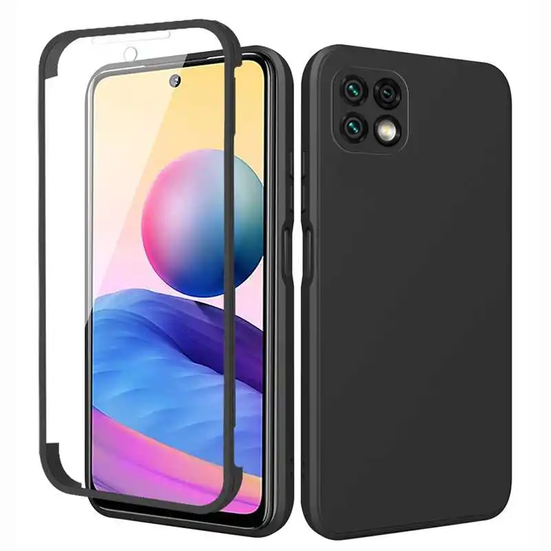 

Donmeioy 360 Full Coverage Soft Case For Samsung Galaxy A22 5G A21s Phone Case Cover