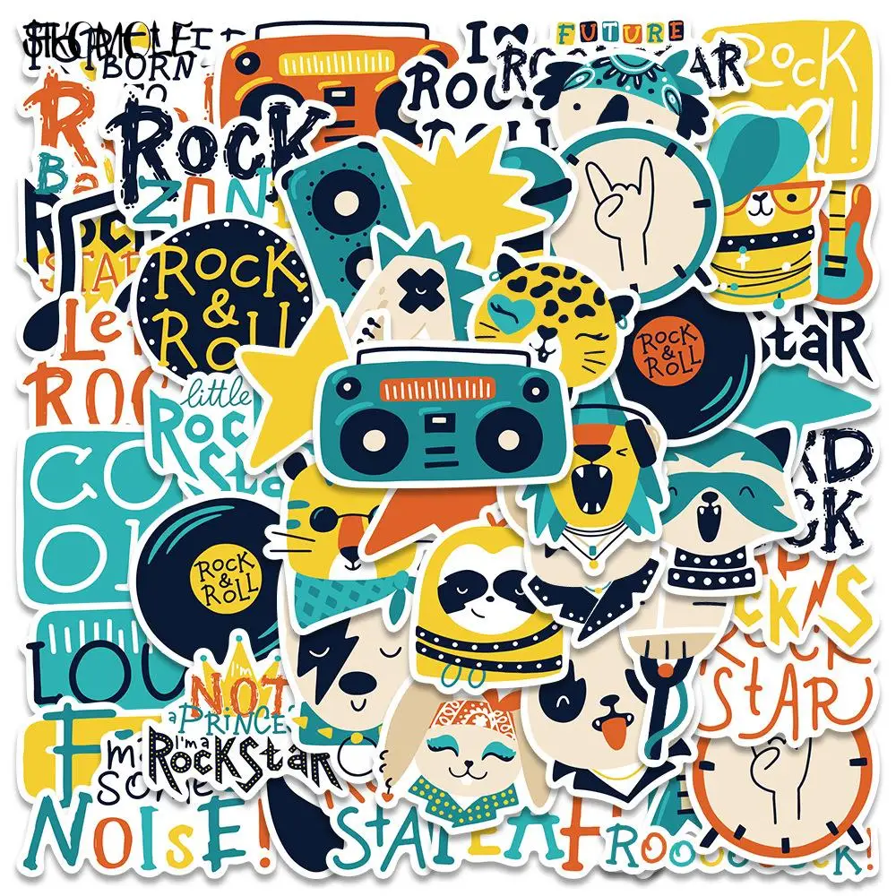 

10/30/52 шт., Стикеры для ноутбука, чемодана, скейтборда