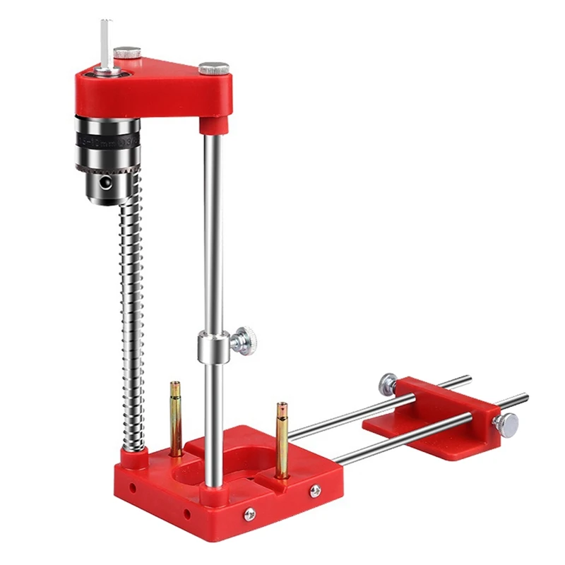 

Woodworking Drill Locator Carpentry Locator Holder Boring Machinery Wood Accurate Bench Drilling Woodworking Tools