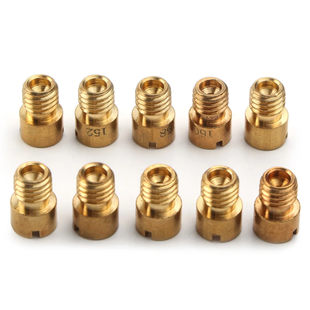 ​ 10 шт. новый мотоцикл M5 насадка впускной карбюратор основные форсунки запасные