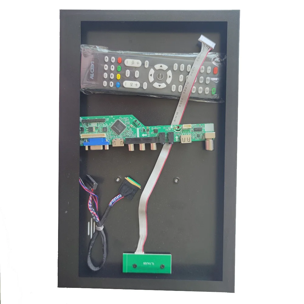 

Комплект для ЖК-дисплея N173HGE-L11/L21 17,3 "1920*1080 LVDS USB, алюминиевый сплав, металлическая панель, задняя крышка + AV VGA TV контроллер, плата
