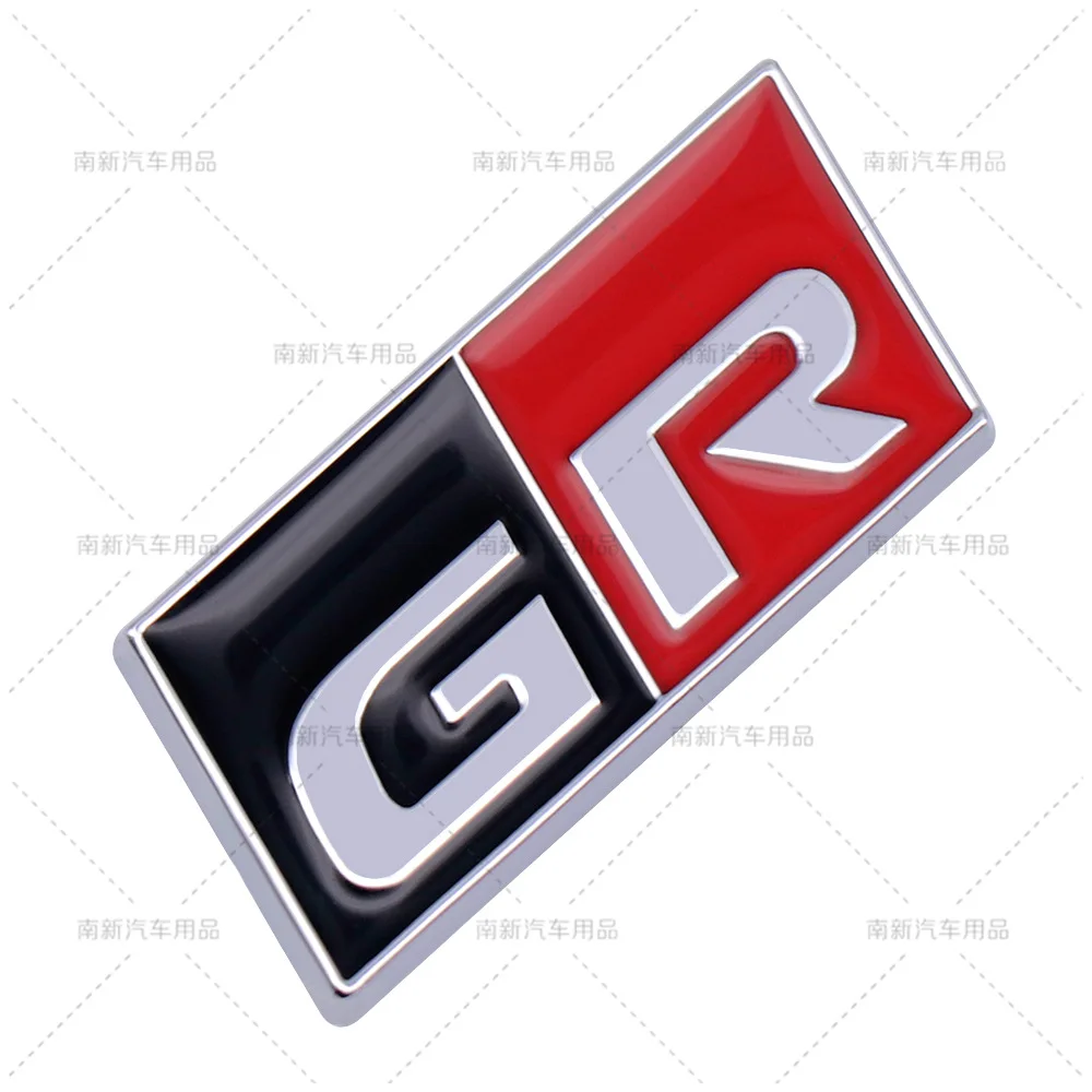 

GR спортивная наклейка на руль, значок с логотипом, эмблема, наклейки для Yaris 86, Corolla Camry Hilux Supra C-HR Highlander RAV4, аксессуары