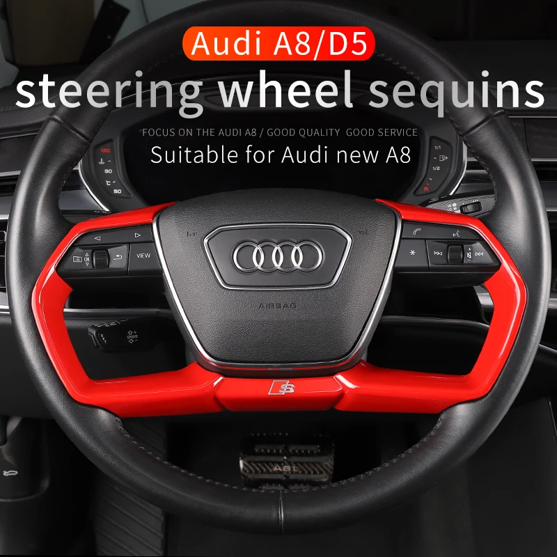 

Аксессуары для Audi a8 на 18-22 года, модификация D5 S8, украшение интерьера, блестки на руль