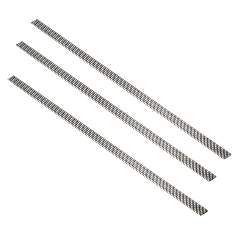 

15 Pcs DIY RC Model Stainless Steel Circular Round Rod Bar 500Mm X 3Mm