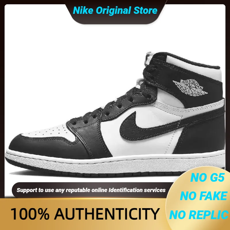 Кроссовки Nike Air Jordan 1 Retro High ➅ OG ɻlack White' BQ4422-001