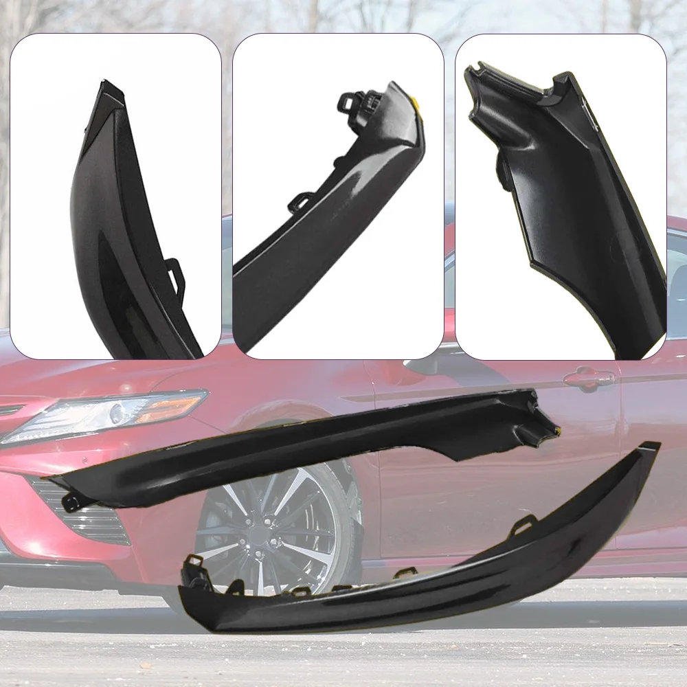 Фото Для Toyota Camry SE/XSE 2018-2020 5312406120 американская версия переднего бампера нижняя защита угол левый/правый №5