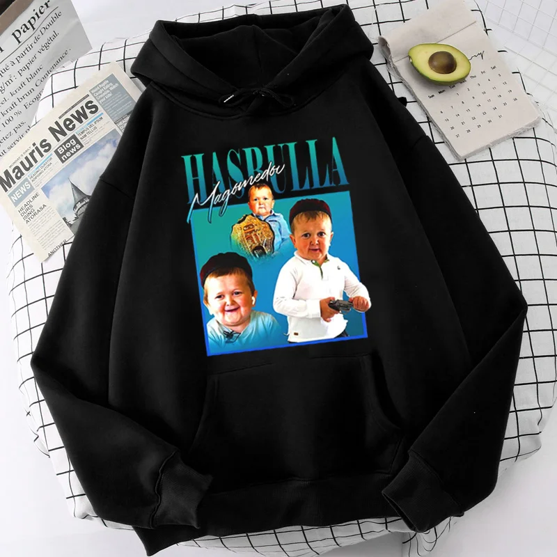 

Толстовки hasbulla, женский Принт Ulzzang, Корейская женская одежда, hoddies anime