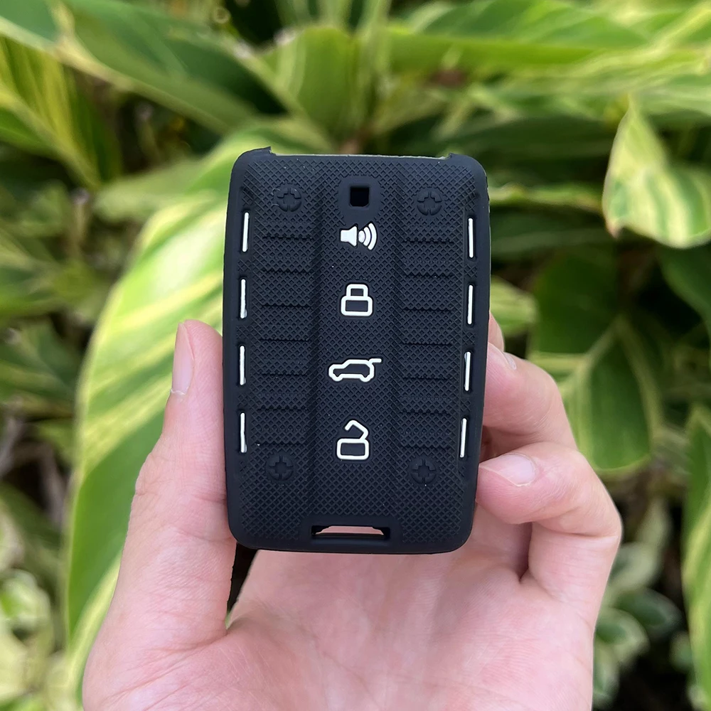 

4-кнопочный силиконовый чехол для автомобильного ключа, защитный чехол, резиновый держатель для Great Wall GWM WEY TANK 300 500 Tank300 Tank500 Remote