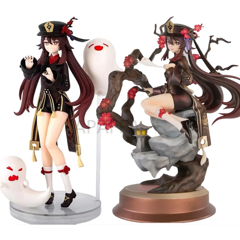 

Аниме Фигурка Ху Тао геншина ударная, 25 см, фигурка героя мультфильма Genshin Impact Klee Hibana Knight, фигурка паймона Keqing, модель куклы, игрушки