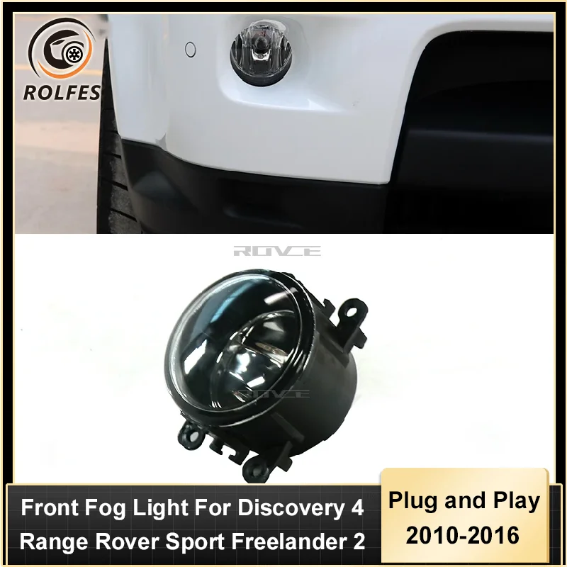 

ROLFES Car LED Front Fog Light Lamp For Discovery 4 2010-2016 Freelander 2 2010-2015 Range Rover Sport 2010-2013 Accessories