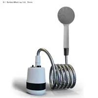 Переносной походный душ USB Перезаряжаемый Электрический душевой насос для использования на открытом воздухе, кемпинга, мытья автомобиля, садоводства, уборки домашних животных, путешествий