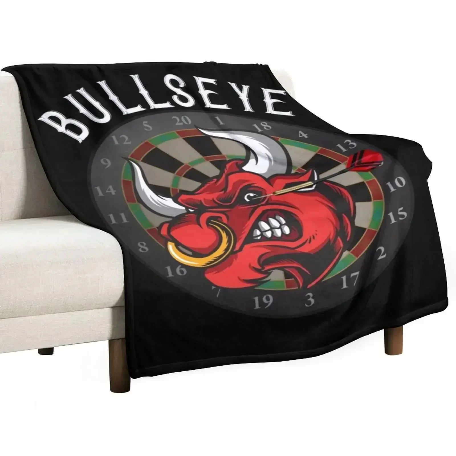 Bullseye Дартс Fan Dartfeil Плед Роскошное нижнее белье St для дивана Роскошные одеяла