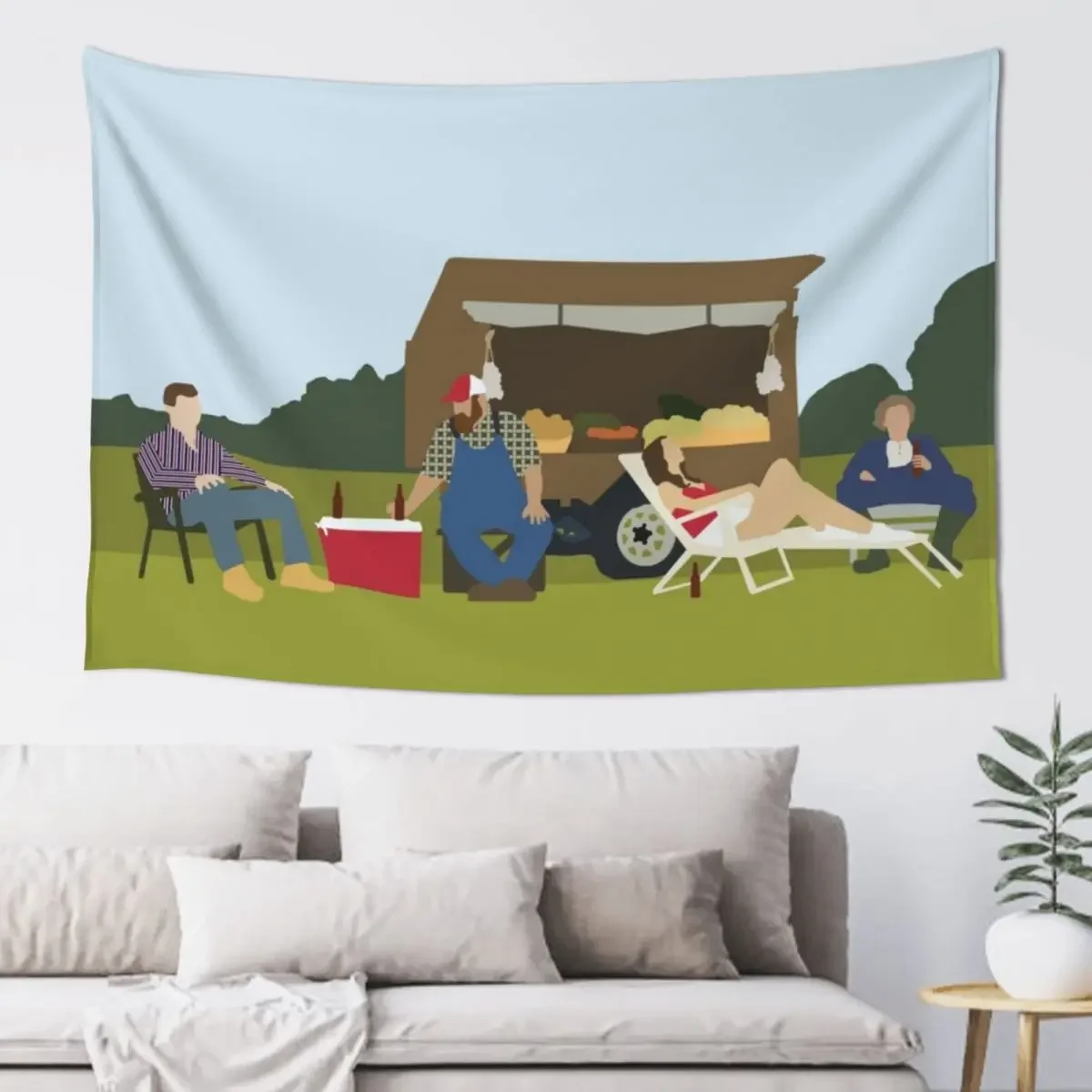 Letterkenny Produce подставка гобелен украшение комнаты декор для спальни