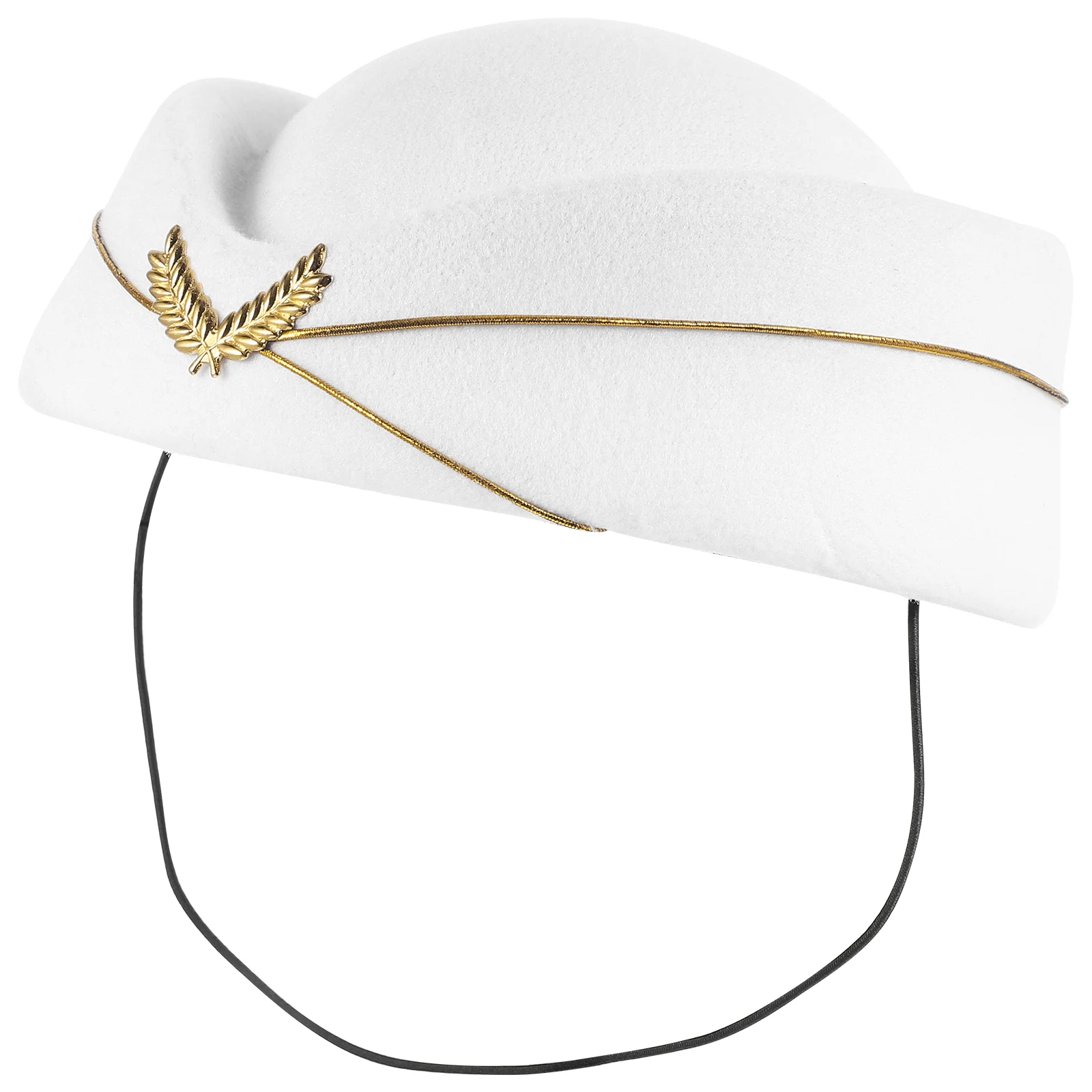 

Airplane Stewardess Hat Miss Halloween Costumes Accessories Imitation Monny Cap
